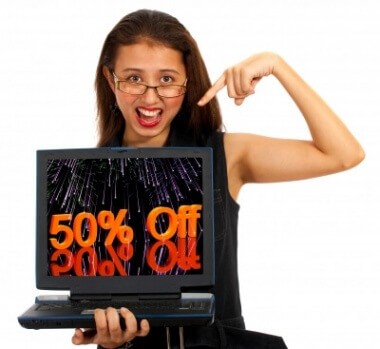 used laptop 50% off