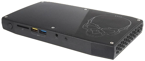Intel Skull Canyon NUC Computer Front Right