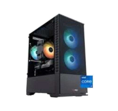 ABS Flux II Aqua Intel Core i7-14th Gen RTX 5060 Ti desktop