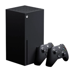 Microsoft Xbox Series X 1TB with controllers