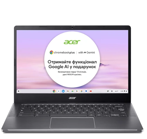 Acer Chromebook Plus CB514-4HT-375Z 14" Intel Core i3-N305 laptop