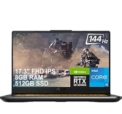 Asus TUF Gaming F17 FX706 Series Intel Core i5 11th Gen. NVIDIA RTX 3050