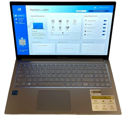 Asus Vivobook 15" F1504Z Intel Core i3-12th Gen laptop