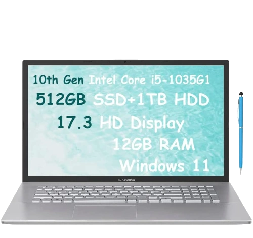 Asus VivoBook 17" S712 Intel Core i5-10th Gen laptop