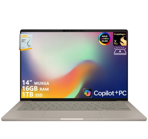 Asus Zenbook A14 14" Snapdragon X Plus laptop