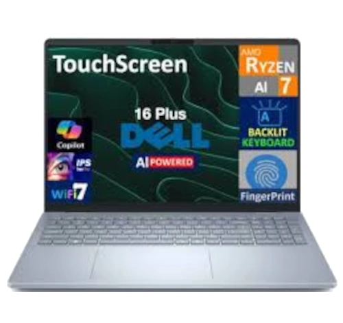 Dell 16 Plus DB16255 Touch Ryzen AI 7 350 16GB 1TB SSD laptop