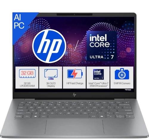 HP OmniBook 7 14" Intel Core Ultra 7 255U laptop