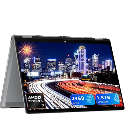 HP OmniBook X Flip 14" 2-in-1 AMD Ryzen AI 7 350 laptop