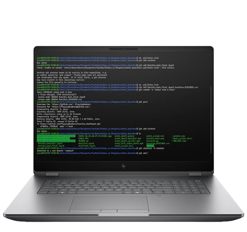 HP ZBook Fury G1i 18" Intel Core Ultra 7 265HX laptop