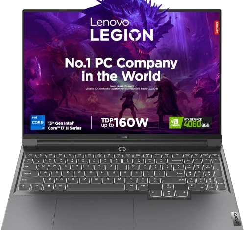 Lenovo Legion Slim 7i 16" Intel Core i7-13th Gen RTX 4060 laptop