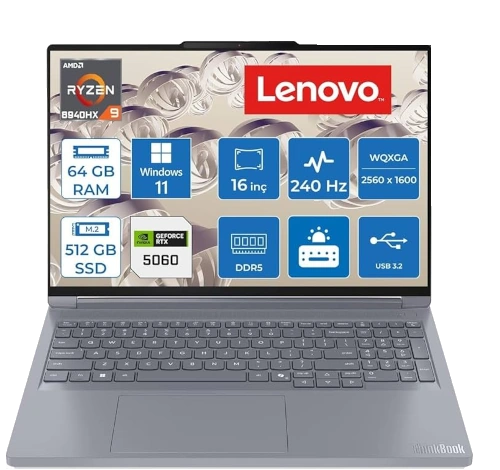 Lenovo ThinkBook 16p 16" AMD Ryzen 9 8940HX laptop