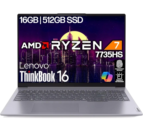 Lenovo ThinkBook Gen 7 16" AMD Ryzen 7 7735HS laptop