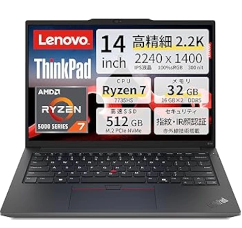 Lenovo ThinkPad E14 Gen 6 14" AMD Ryzen 7 7735HS laptop