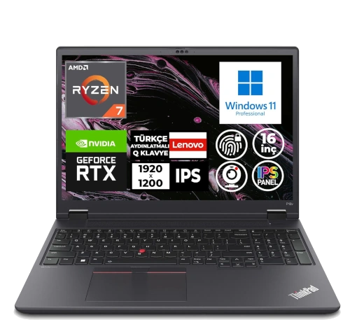 Lenovo ThinkPad P16v Gen 1 16" AMD Ryzen 7 7840HS laptop