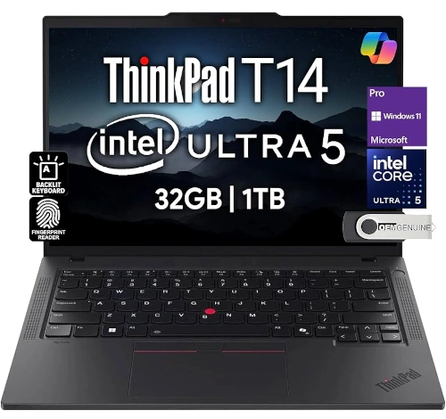 Lenovo ThinkPad T14s Gen 5 14" Intel Core Ultra 5 125U laptop