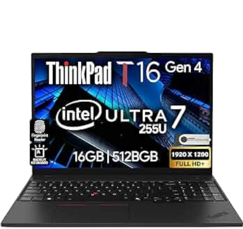Lenovo ThinkPad T16 Gen 4 16" Intel Core Ultra 7 255U laptop