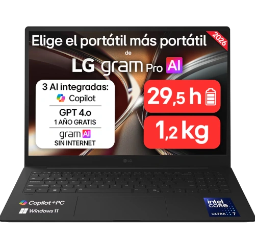 LG Gram Pro 16" Intel Core Ultra 7 355 laptop