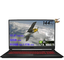 MSI GL75 Leopard Intel Core i7 10th Gen. Nvidia GTX 1660