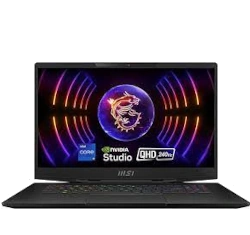 MSI Stealth 17 Studio Core i9-13th Gen RTX 4080 laptop