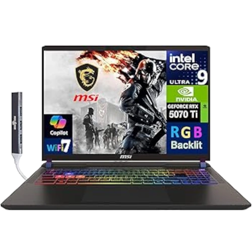 MSI Vector 16 Intel Core Ultra 9 275HX RTX 5070 laptop