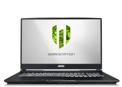 MSI WS75 17.3" Intel Core i7-9th Gen RTX 4000 laptop