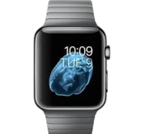 Apple Watch 38mm Space Black Space Black SS Link Bracelet MJ3F2LL/A watch