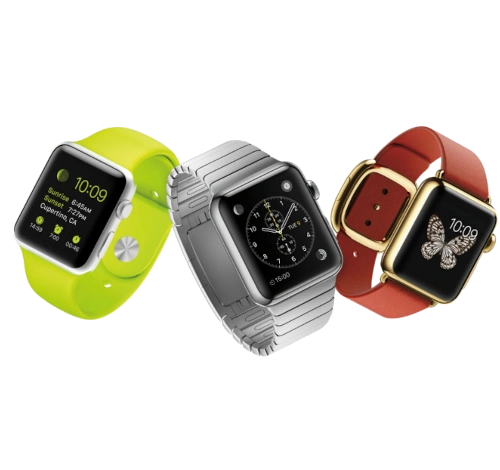 Apple Watch 38mm SS Midnight Blue Modern Buckle MJ332LL/A watch