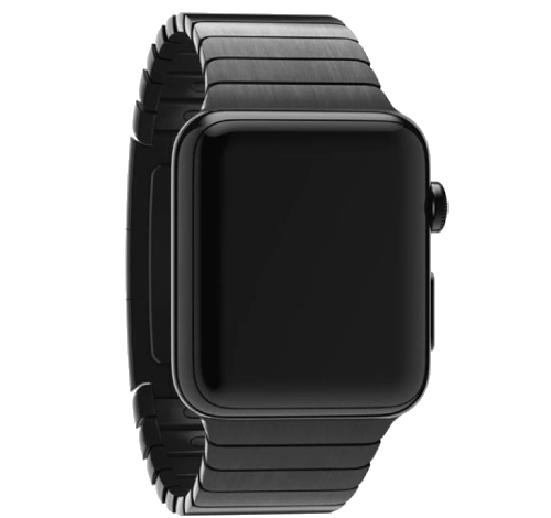 Apple Watch 42mm Space Black Space Black SS Link Bracelet MJ482LL/A watch