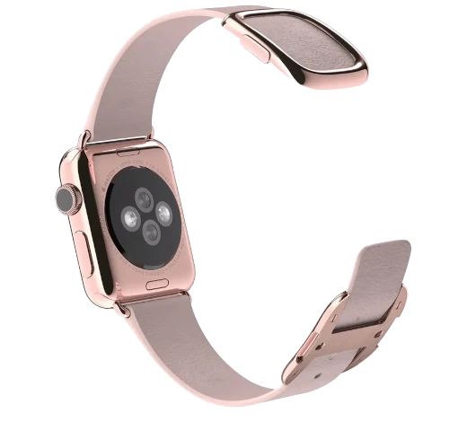 Apple Watch Edition 38mm 18-Karat Rose Gold Rose Gray Modern Buckle MJ3K2LL/A watch