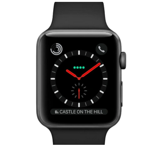 Apple Watch Edition Series 3 42mm Gray MQKE2LL/A GPS Cellular watch