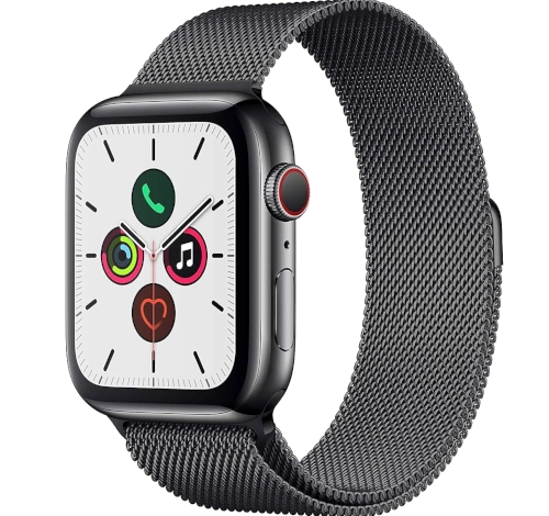 Apple Watch Edition Series 5 44mm Space Black Titanium Sport Loop GPS Cellular watch