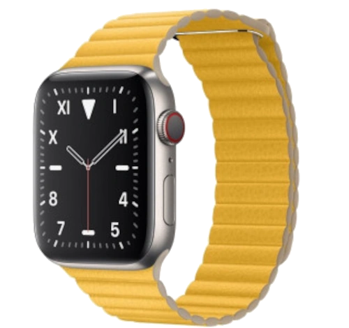 Apple Watch Edition Series 5 44mm Titanium Leather Loop GPS Cellular watch
