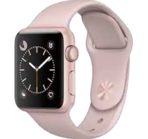 Apple Watch Series 1 Sport 42mm Rose Gold Aluminum Pink Sand Sport Band MQ112LL/A