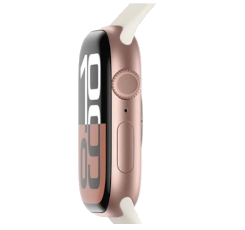 Apple Watch Series 10 42mm Natural Titanium Case w/ Milanese Loop A3001 GPS Cellular watch