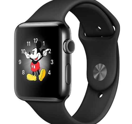 Apple Watch Series 2 42mm Space Black SS Black Sport Band MP4A2LL/A