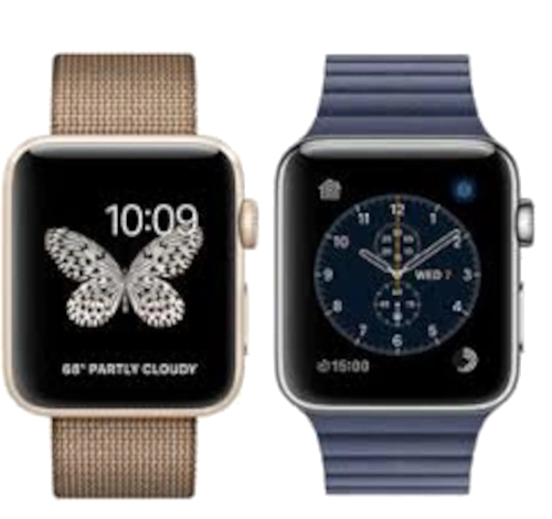 Apple Watch Series 2 42mm SS Midnight Blue Leather Loop MNPW2LL/A