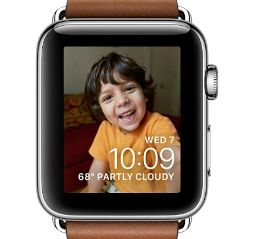 Apple Watch Series 2 42mm SS Saddle Brown Classic Buckle MNPV2LL/A