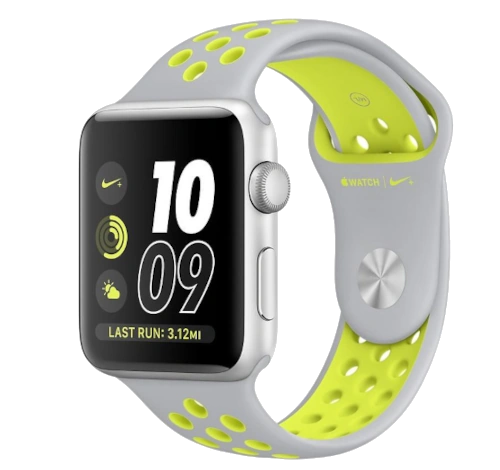 Apple Watch Series 2 Nike Plus 38mm Silver Aluminum MNNQ2LL/A