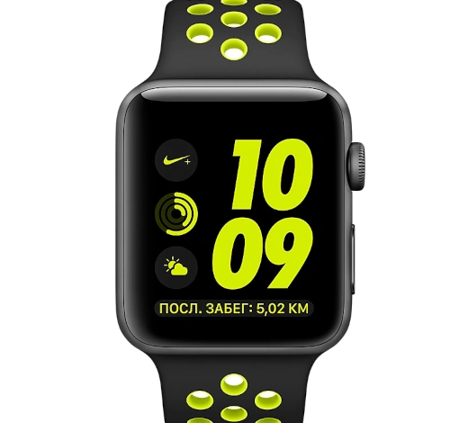 Apple Watch Series 2 Nike Plus 42mm Space Gray Aluminum Black MP0A2LL/A