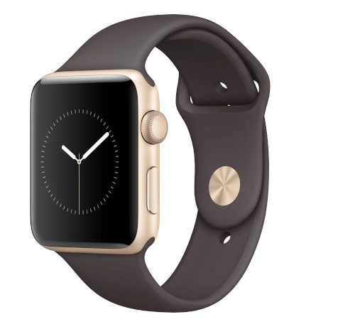 Apple Watch Series 2 Sport 38mm Gold Aluminum Concrete Sport Band MNP22LL/A watch