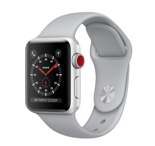 Apple Watch Series 3 38mm Silver Aluminum Fog watch