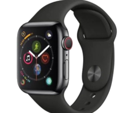 Apple Watch Series 3 38mm Space Black SS Black Sport Band MQJW2LL/A GPS Cellular