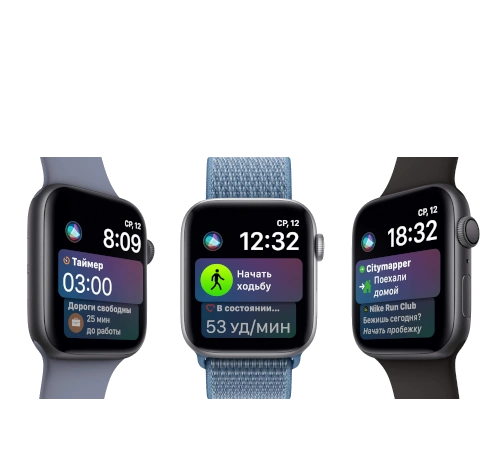 Apple Watch Series 4 40mm SS White Sport Band MTUL2LL/A GPS Cellular watch