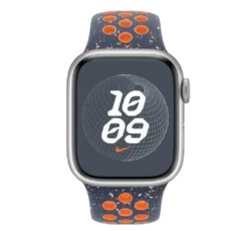 Apple Watch Series 4 Hermes 44mm SS Bleu Indigo Swift Leather Single Tour MU6W2LL/A GPS Cellular watch