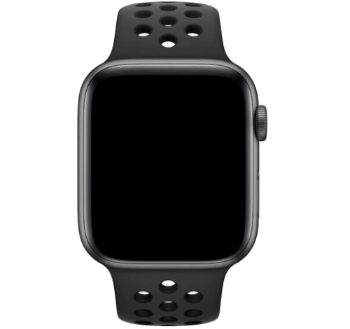 Apple Watch Series 4 Nike 40mm Space Gray Aluminum Anthracite Black Sport Band MU6J2LL/A GPS Only watch