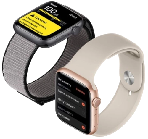 Apple Watch Series 5 40mm Space Black SS Milanese Loop GPS Cellular watch