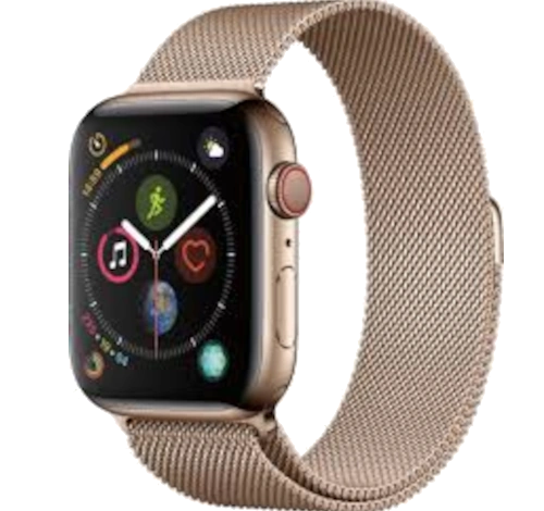 Apple Watch Series 5 44mm Gold SS Milanese Loop GPS Cellular watch
