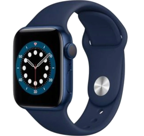 Apple Watch Series 6 40mm Aluminum Leather Link A2291 GPS Only watch