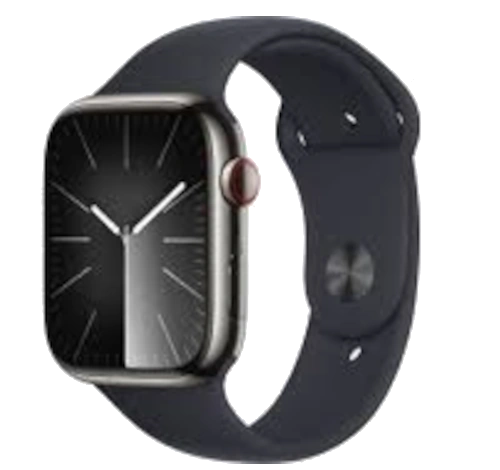 Apple Watch Series 6 44mm Aluminum Leather Link A2294 GPS watch