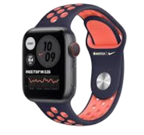 Apple Watch Series 6 Nike 44mm Space Gray Aluminum Nike Sport Band A2294 GPS Cellular watch